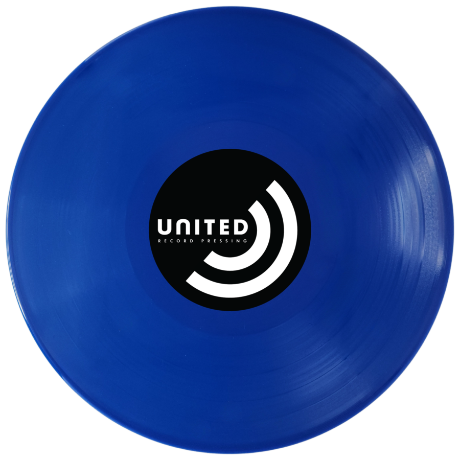 107 Opaque Blue record