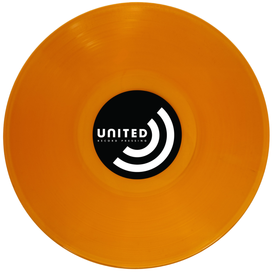 202 Translucent Orange record