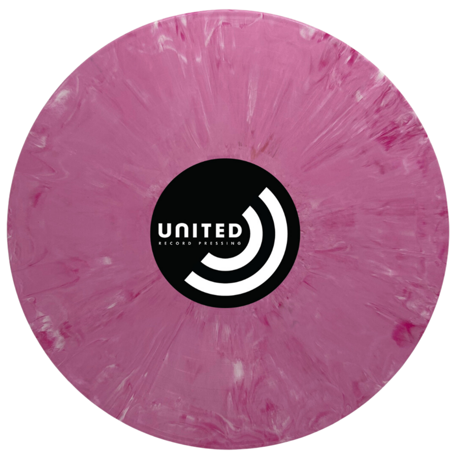 329 Custom Mix Opaque Pink record