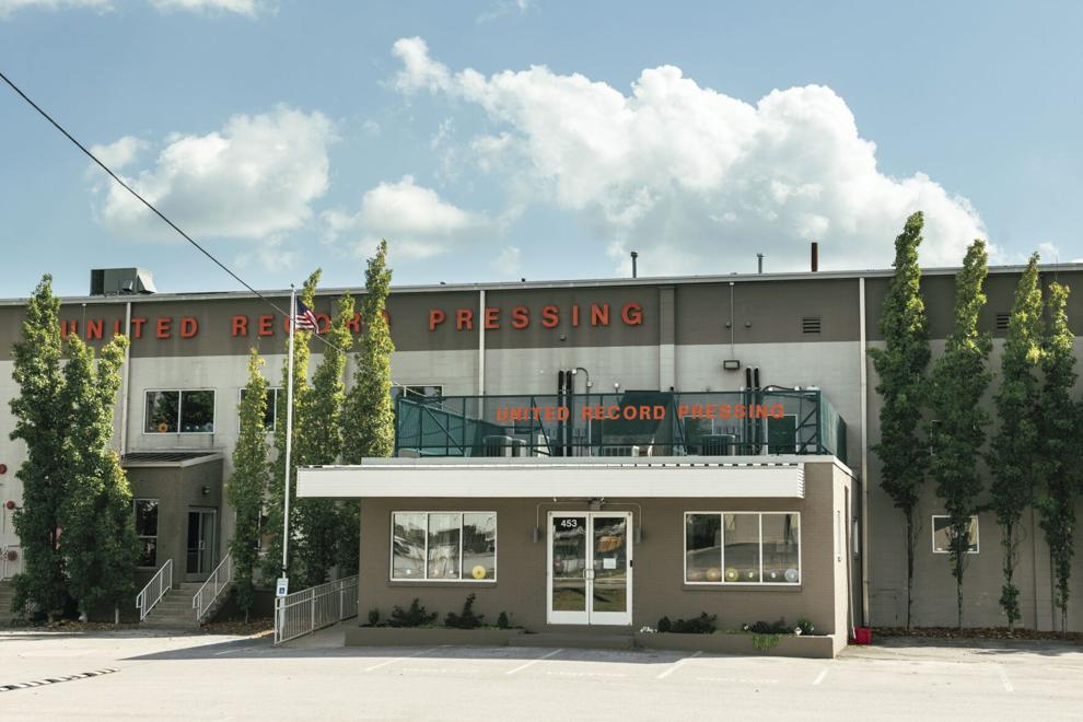Front of United Record Pressing building