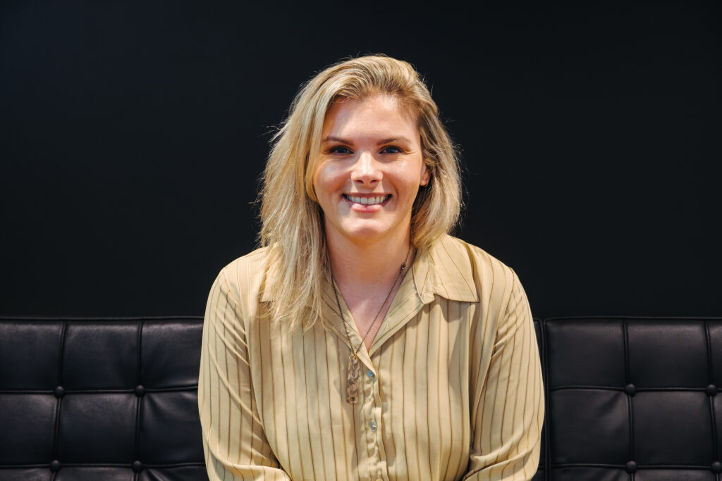 Photo of Casey Robelot, Director of Quality & Continuous Improvement at United Record Pressing