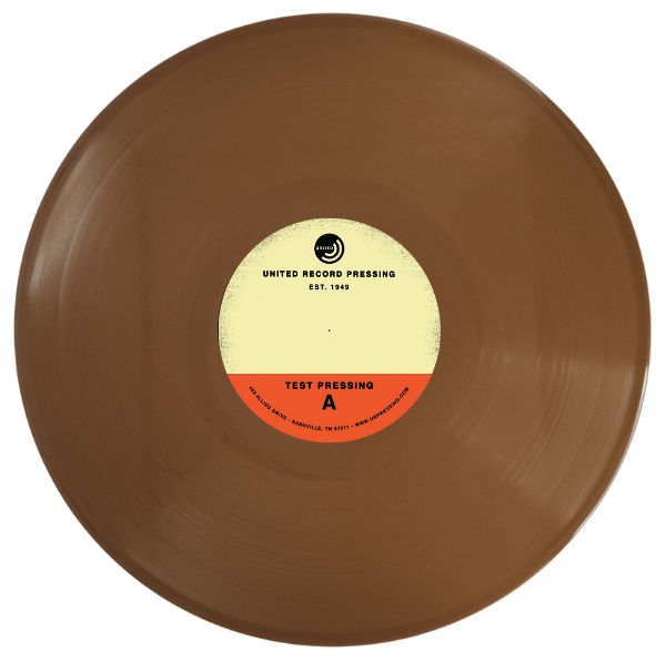 Brown vinyl record color