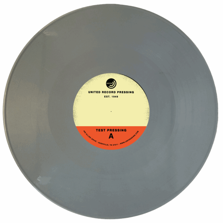 Pewter vinyl record color