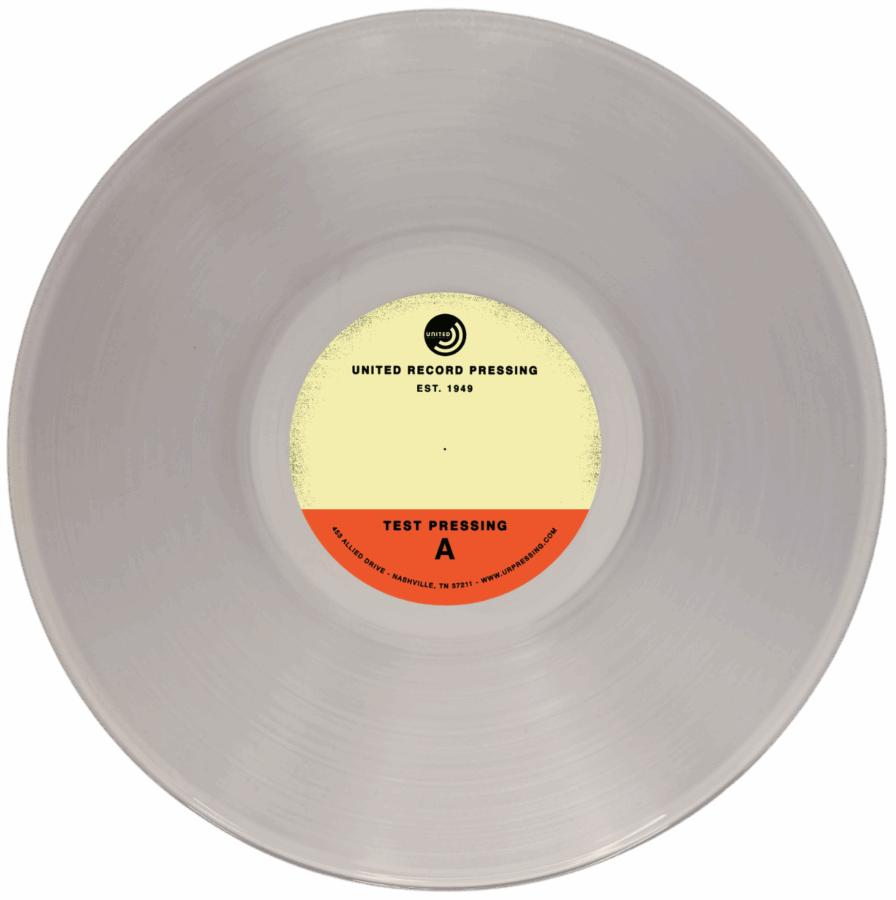 Crystal Clear vinyl record color