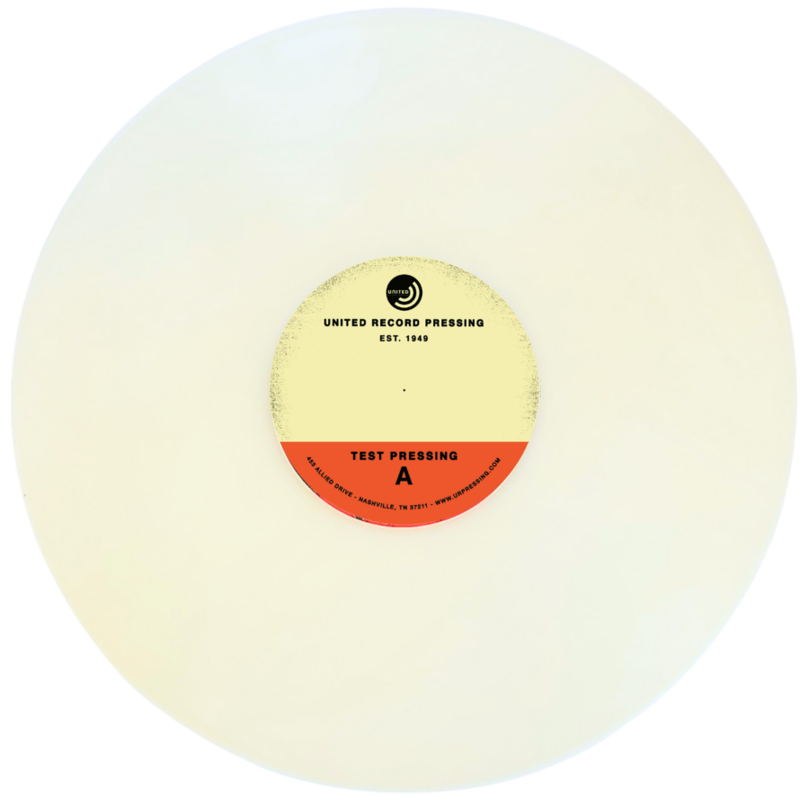 Translucent Comic Sands vinyl record color