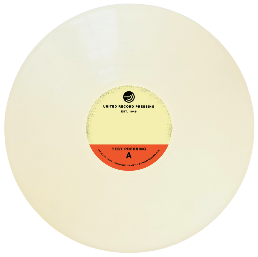 Opaque Cream White vinyl color sample